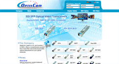 Desktop Screenshot of opticaltransceiver.com